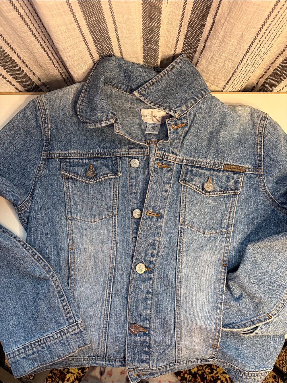 Calvin Klein Jeans Light Blue Denim Jacket